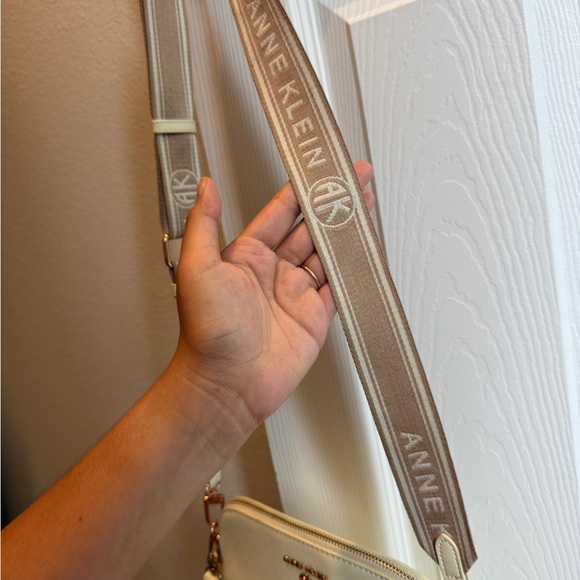 Anne Klein Ivory Crossbody Bag - Picture 3 of 8